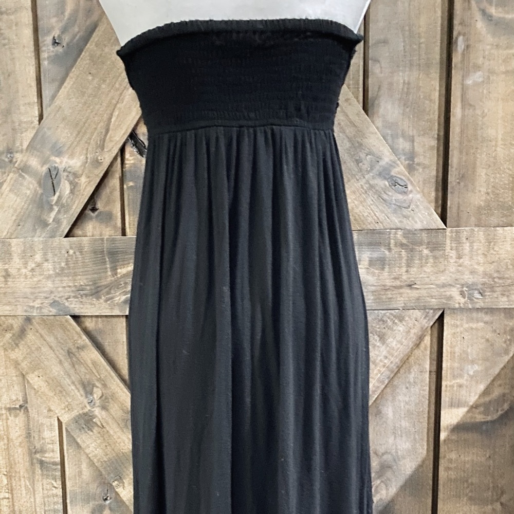 Design History Black Sleeveless Maxi Dress Sz M - Picture 4 of 13